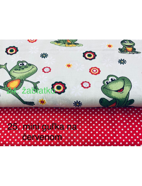 Vzorkovník - 100% pevná bavlna
