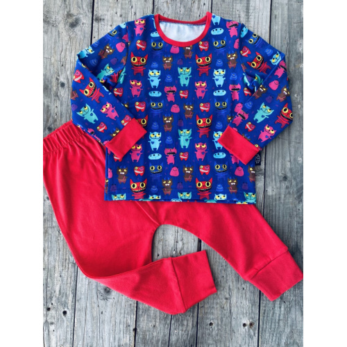 Detské pyžamko STRAŠIDIELKO - klasik strih