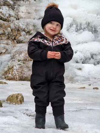 Overal s rastúcimi manžetami a vreckami - softshell celopodšitý warmkeeprom - ZIMA
